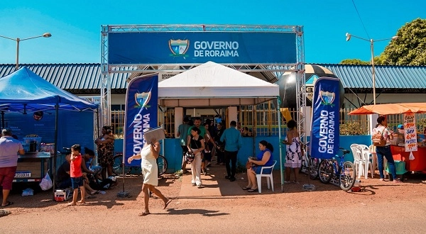 GOVERNO ITINERANTE: Governo de Roraima promove ação na Zona Oeste de Boa Vista e atende mais de 2 mil pessoas