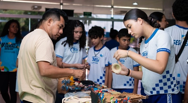 Projeto SESI Distrito Cultural encerra atividades com apresentações artísticas em Boa Vista