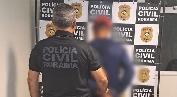 Polícia Civil prende homem que descumpriu medida protetiva e agrediu ex-companheira em Boa Vista