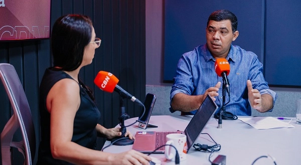 Já mostramos o que podemos fazer por Roraima em pouco tempo, diz Soldado Sampaio em sabatina à Rádio CBN