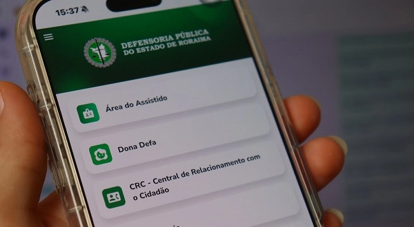 TECNOLOGIA: DPE-RR anuncia aplicativo que permite acompanhar processos e acessar serviços pelo celular