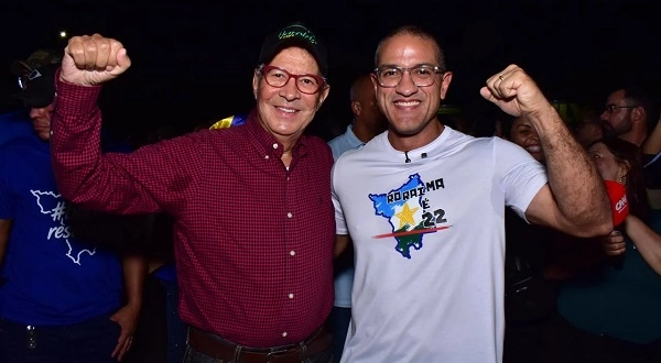 GOVERNADOR DE RORAIMA: Arthur Henrique vence eleição no primeiro turno com 69,13% dos votos