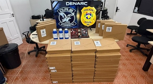 Polícia Civil de Roraima prende mulher e apreende cocaína escondida na estrutura de quadros decorativos