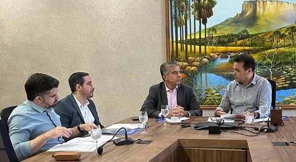 TRANSIÇÃO DE GOVERNO: Secretário da Casa Civil recebe presidente do TCE-RR para falar sobre transição de governo