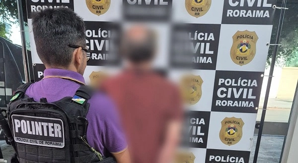 Polícia Civil de Roraima prende professor condenado a 11 anos por estupro de adolescente