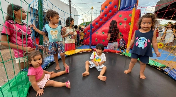 Bairro Olímpico recebe programação especial em comemoração ao Dia das Crianças