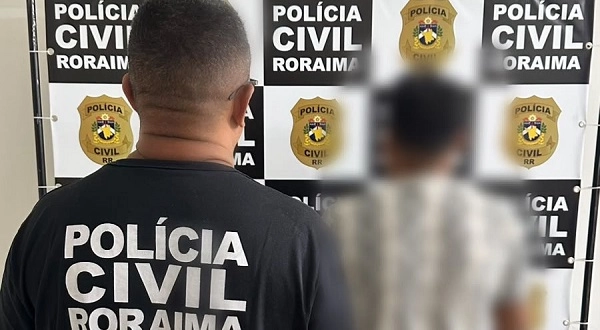 Polícia Civil de Roraima prende investigado por estupro na Comunidade Indígena do Contão