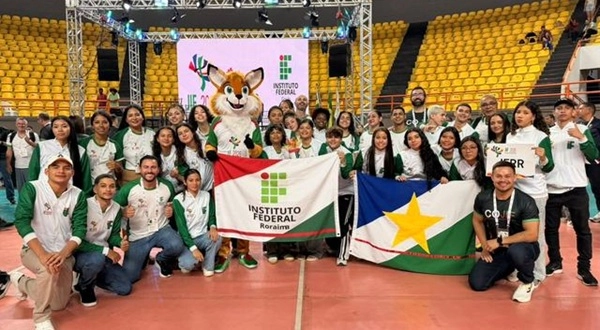Mais de 30 estudantes do IFRR participam da etapa nacional dos Jogos das Instituições Federais, em Goiânia