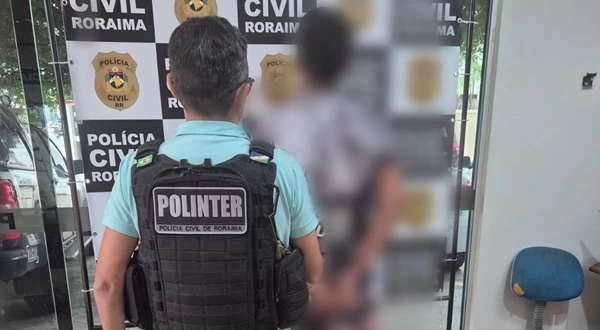 Polícia Civil de Roraima prende condenado a mais de 19 anos por tentativa de homicídio e sequestro qualificado