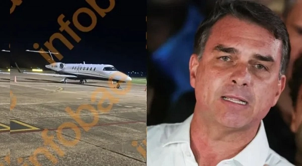 Flávio Bolsonaro ignora determinação do STF para entrega de passaportes e foge para os EUA com a esposa e as duas filhas