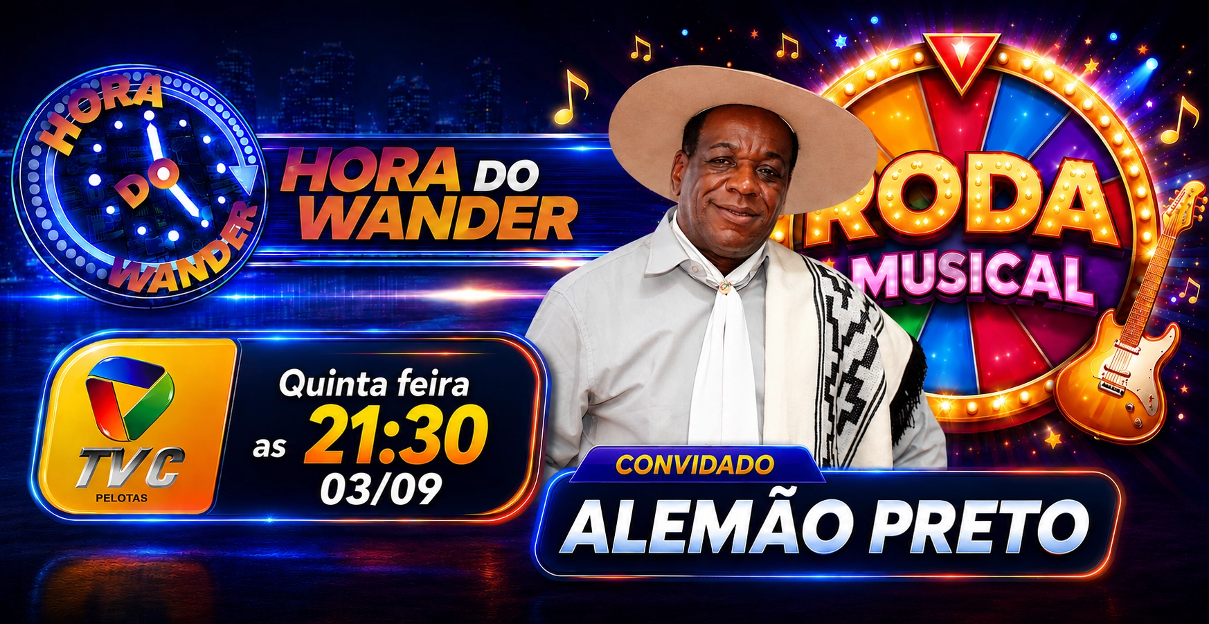 PROXIMA QUINTA HORA DO WANDER