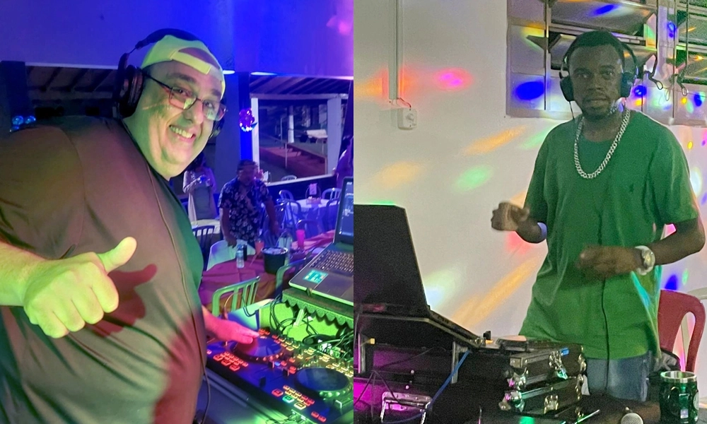 DJ Luciano e DJ Samuel Silva tocam juntos pela primeira vez no Baile Havaiano