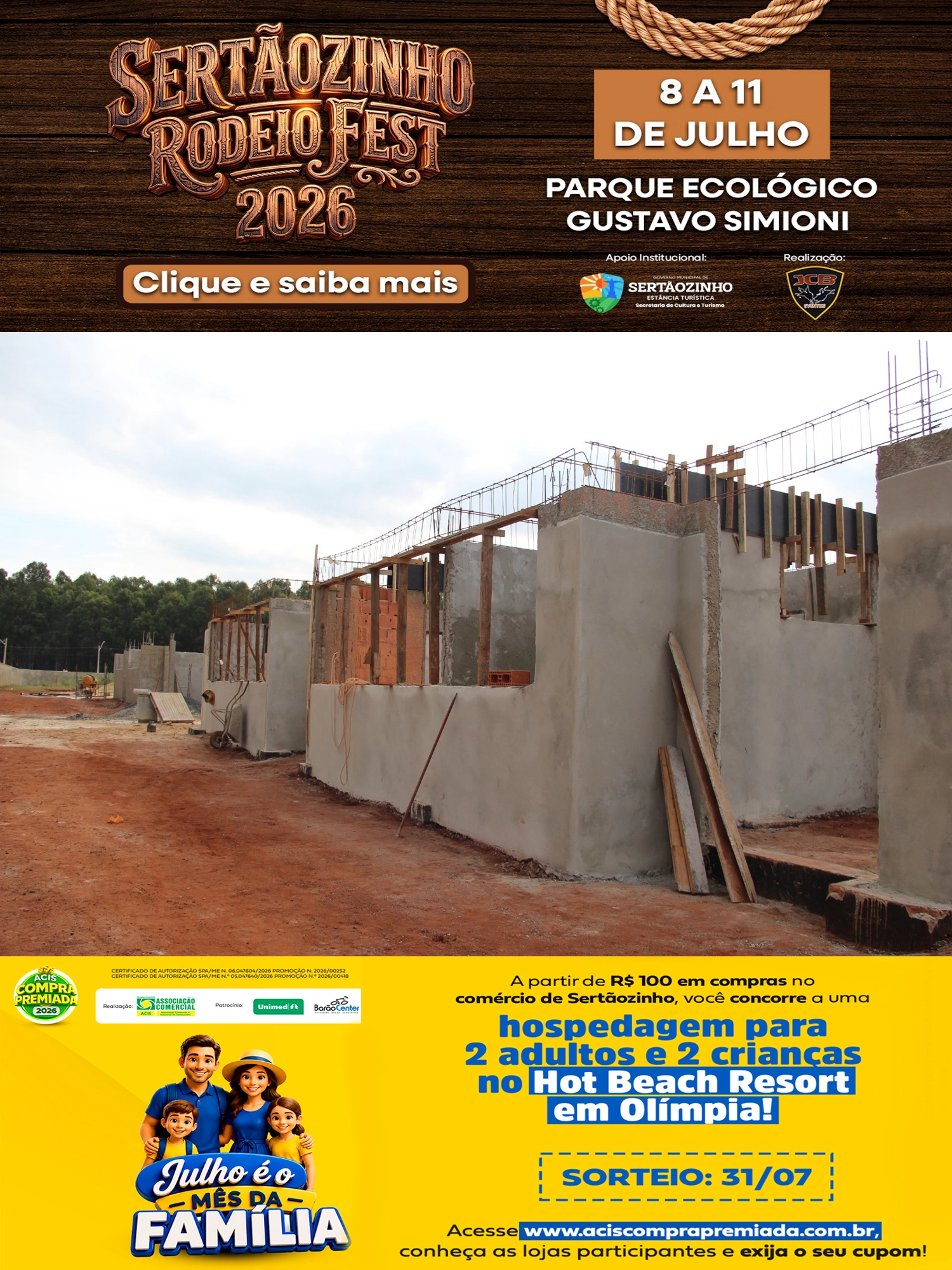 Nova unidade escolar no bairro Terras da Cidade tem previsão de entrega para o final do ano