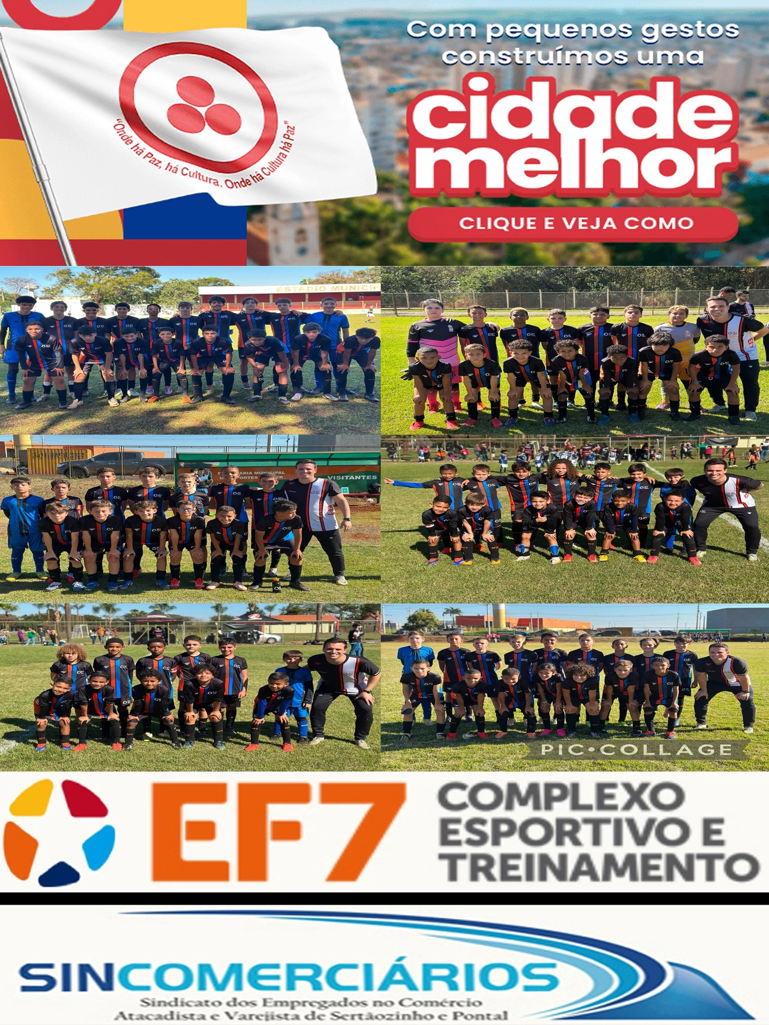 EF7 tem cinco equipes finalistas da Copa FC Sertãozinho