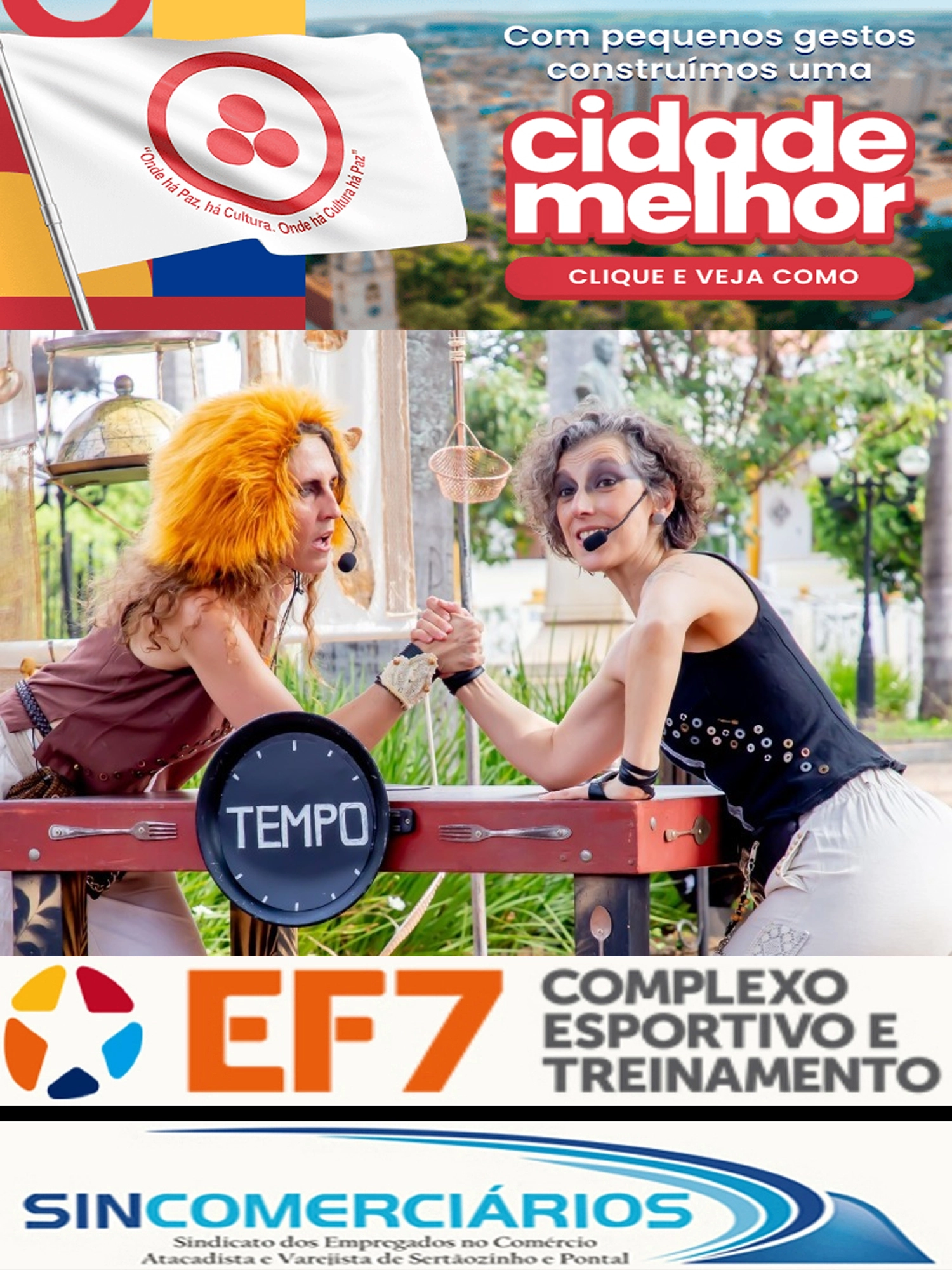 Teatro Municipal recebe espetáculo "Tá Na Mesa", do Grupo Matula, neste sábado, dia 25, com entrada gratuita