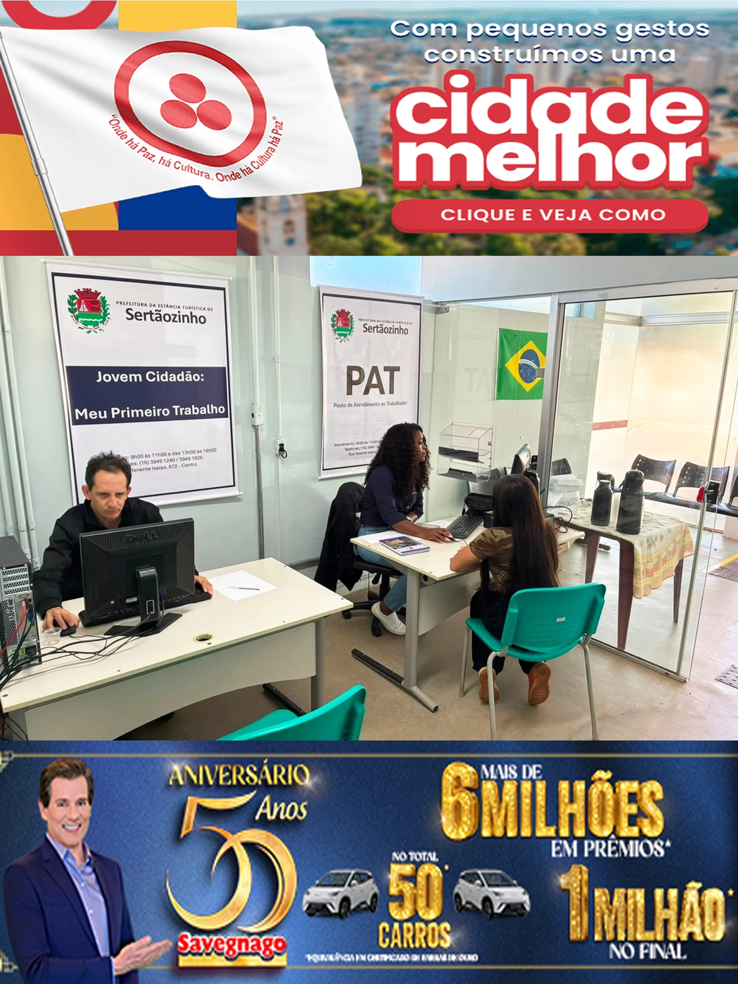 Cruz das Posses ganha atendimento presencial do PAT e do Programa Meu Primeiro Trabalho