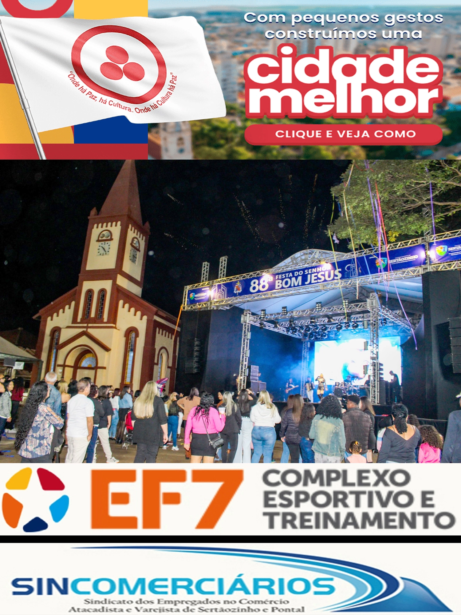 Cruz das Posses mantém viva a tradição e convida população para a festa em louvor ao Senhor Bom Jesus