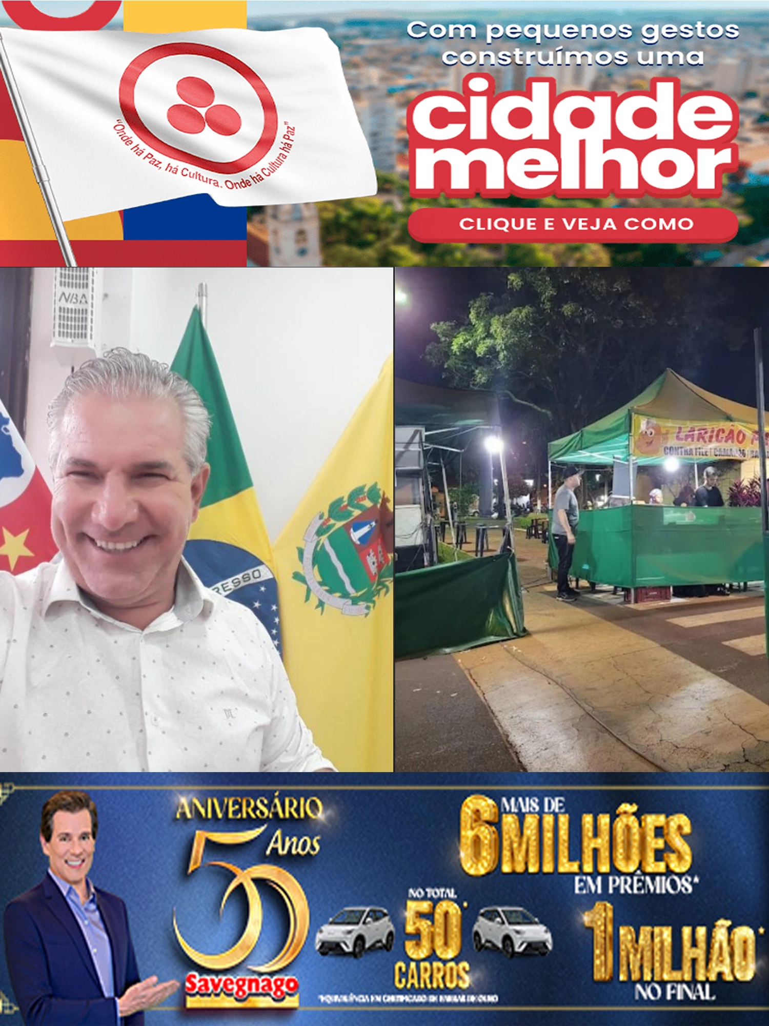 Renatinho Schiavinato defende a expansão das feiras noturnas itinerantes para bairros que ainda não contam com essa opção de lazer e cultura.