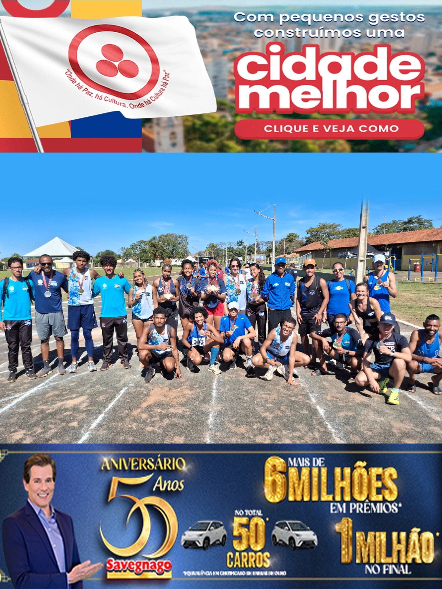 Equipe de atletismo de Sertãozinho é campeã geral dos Jogos Regionais