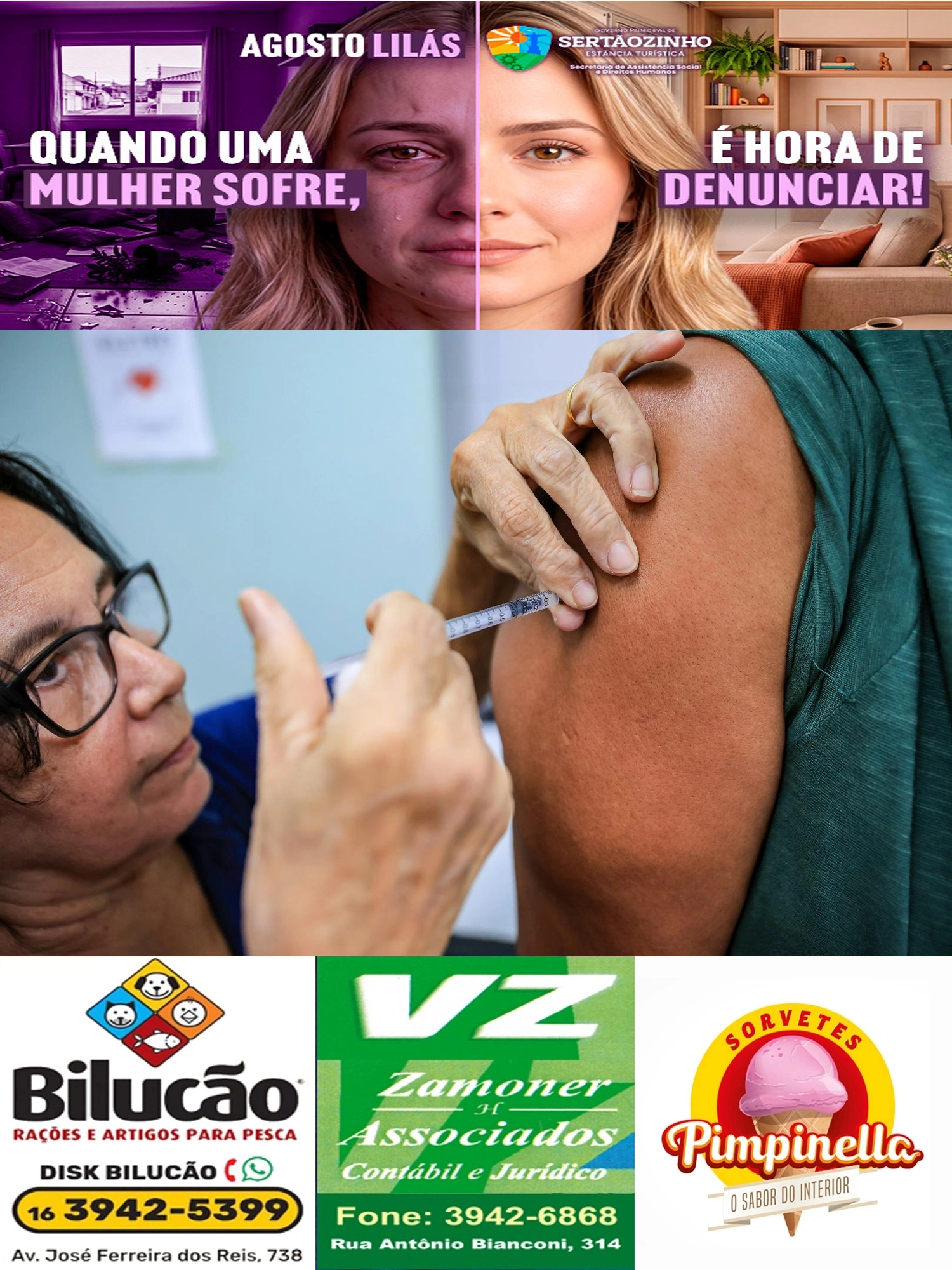 Ribeirão Preto promove Dia D de Multivacinação em todas as 39 salas de vacina neste sábado, dia 22