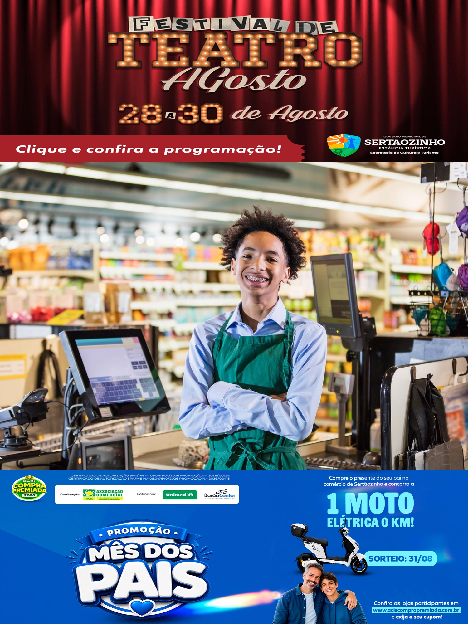 Sertãozinho amplia valor das bolsas do Programa Meu Primeiro Trabalho