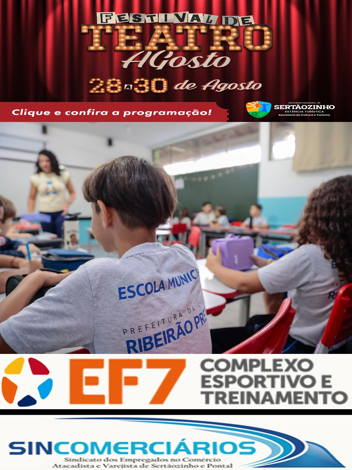 Inscrições para vagas no Ensino Fundamental da rede pública começam nesta terça-feira (1)