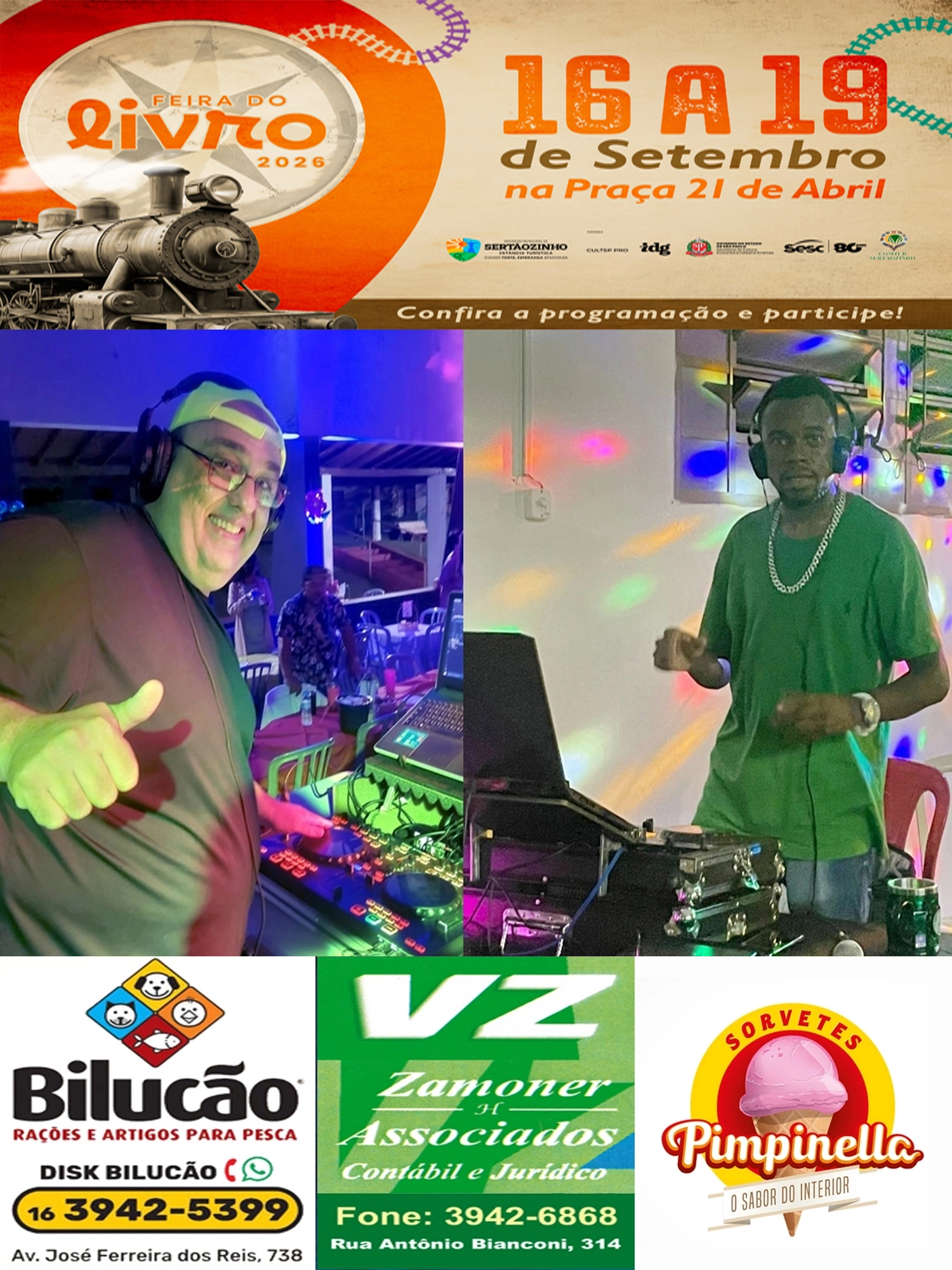 DJ Luciano e DJ Samuel Silva tocam juntos pela primeira vez no Baile Havaiano