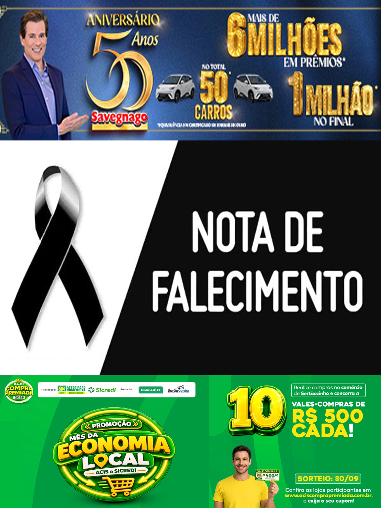 Falecimento | 04/09/2026