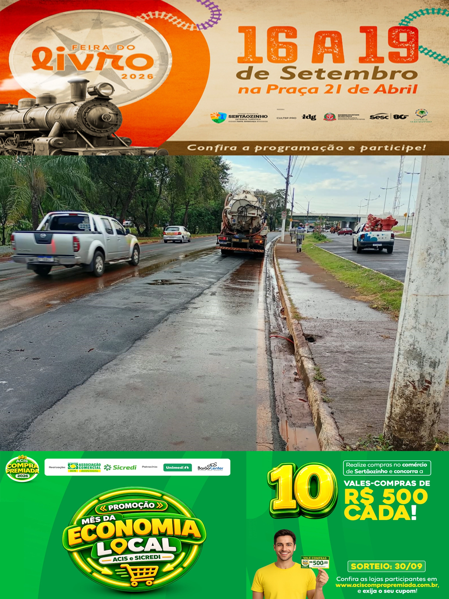 Saerp conclui obra emergencial no interceptor de esgoto 10 dias antes do prazo em Ribeirão Preto