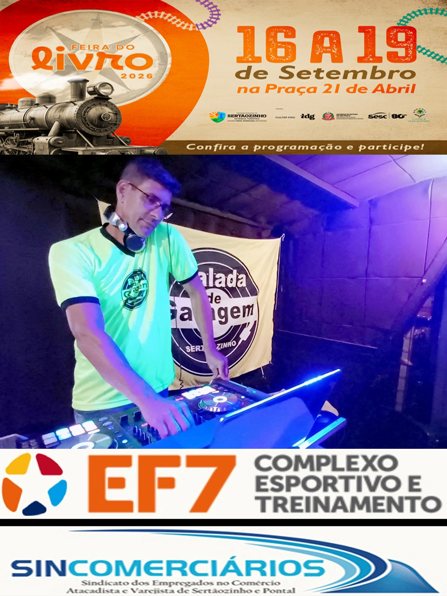Com banda Arquivo 80, DJ Boby será o único DJ a se apresentar no baile de 20 anos do Flashback Total
