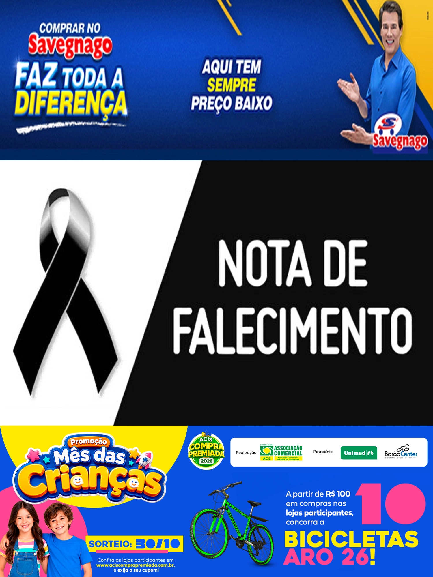 Falecimento | 07/10/2026