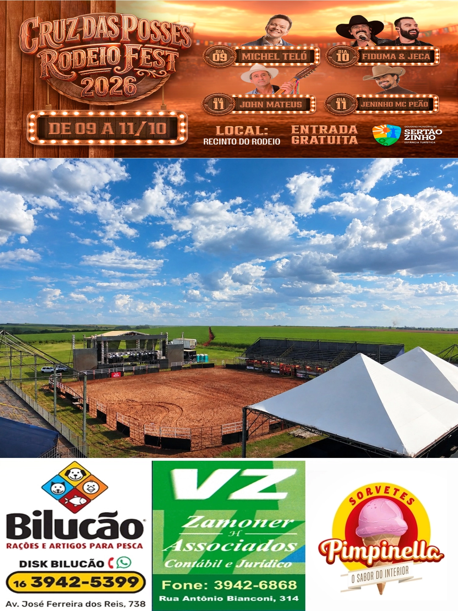 Feriado prolongado: Cruz das Posses Rodeio Fest é excelente opção de entretenimento para quem tem paixão pelo universo sertanejo