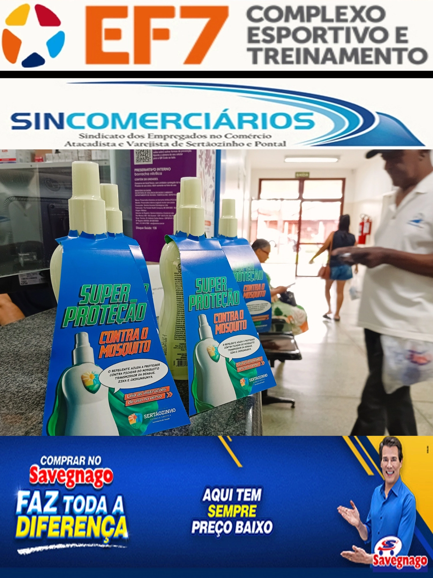 Sertãozinho amplia retirada gratuita de repelentes para crianças e adultos com 60 anos ou mais
