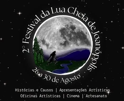 Festival da Lua Cheia começa nesta quarta-feira com programação cultural em Joanópolis