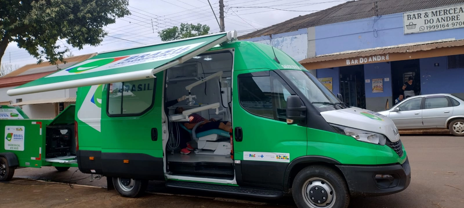 Unidade Odontológica Móvel inicia atendimentos no bairro Ressaca