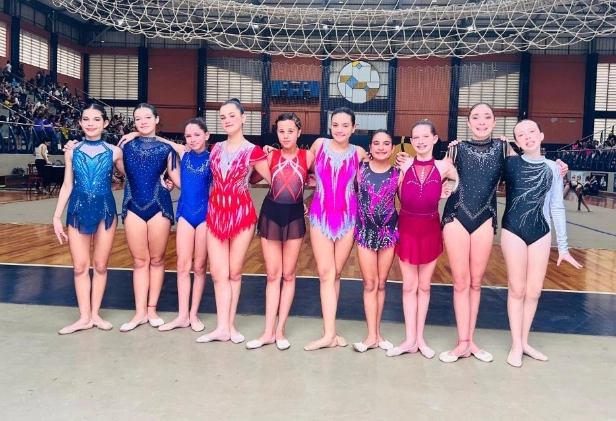 Alunas de Monte Alegre do Sul participam do Troféu Kotinos de Ginástica Rítmica