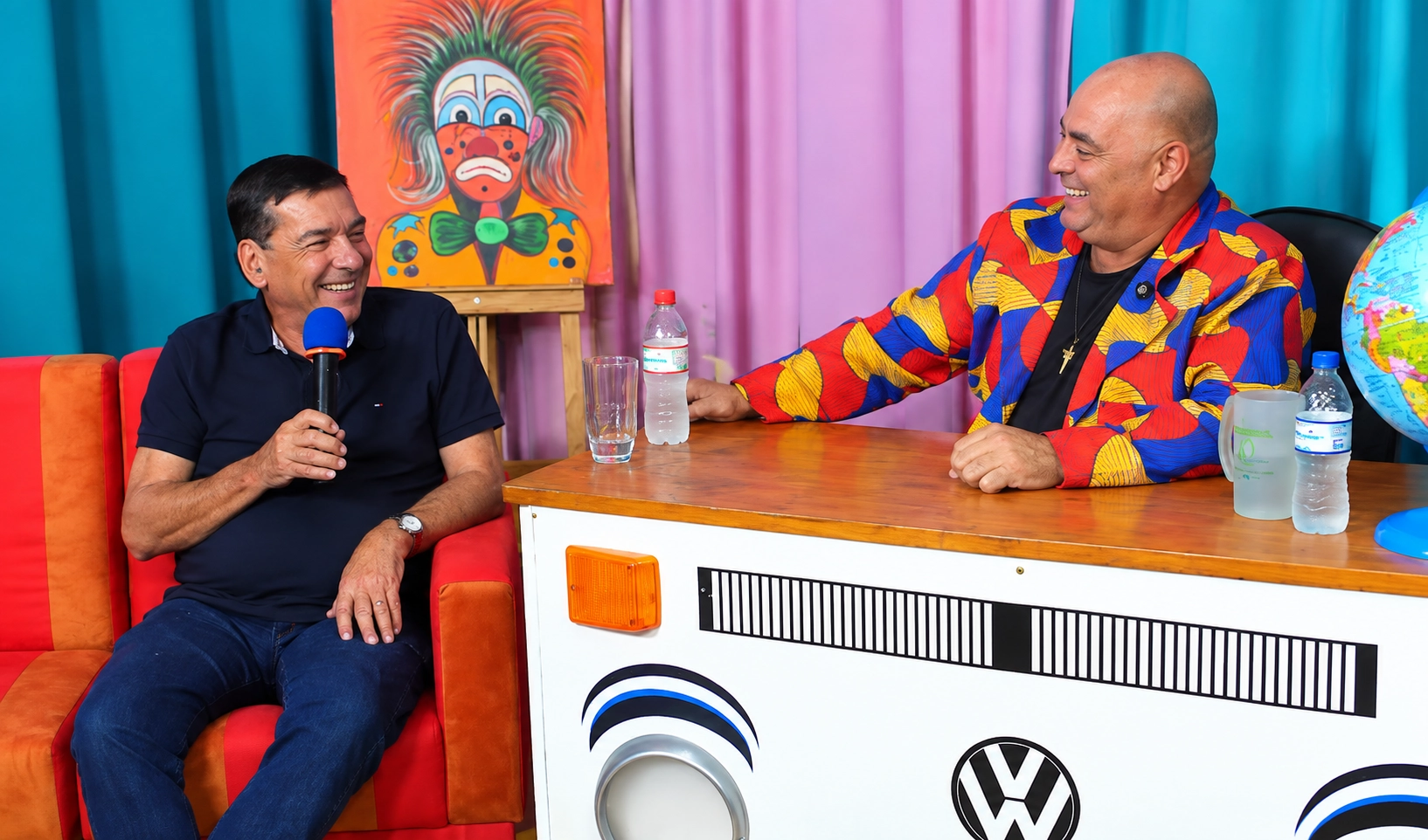 DE BERÇO NO RÁDIO: MARCELO LARI CONTA NO CIRCO FRED FEDERICCE A HISTÓRIA DE 3 GERAÇÕES APAIXONADAS POR MICROFONE