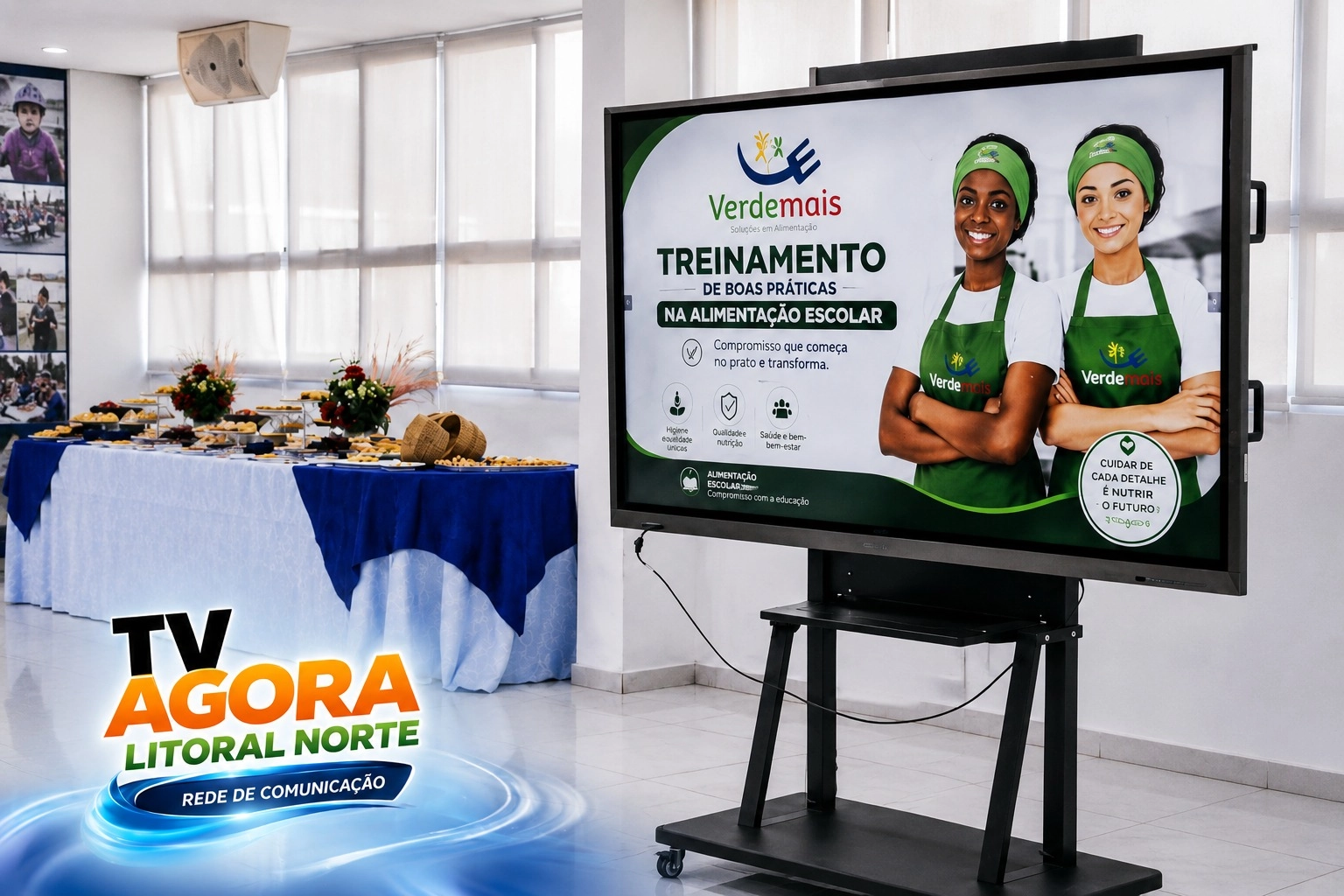 Caraguatatuba capacita 142 cozinheiras para reforçar a segurança alimentar nas escolas municipais