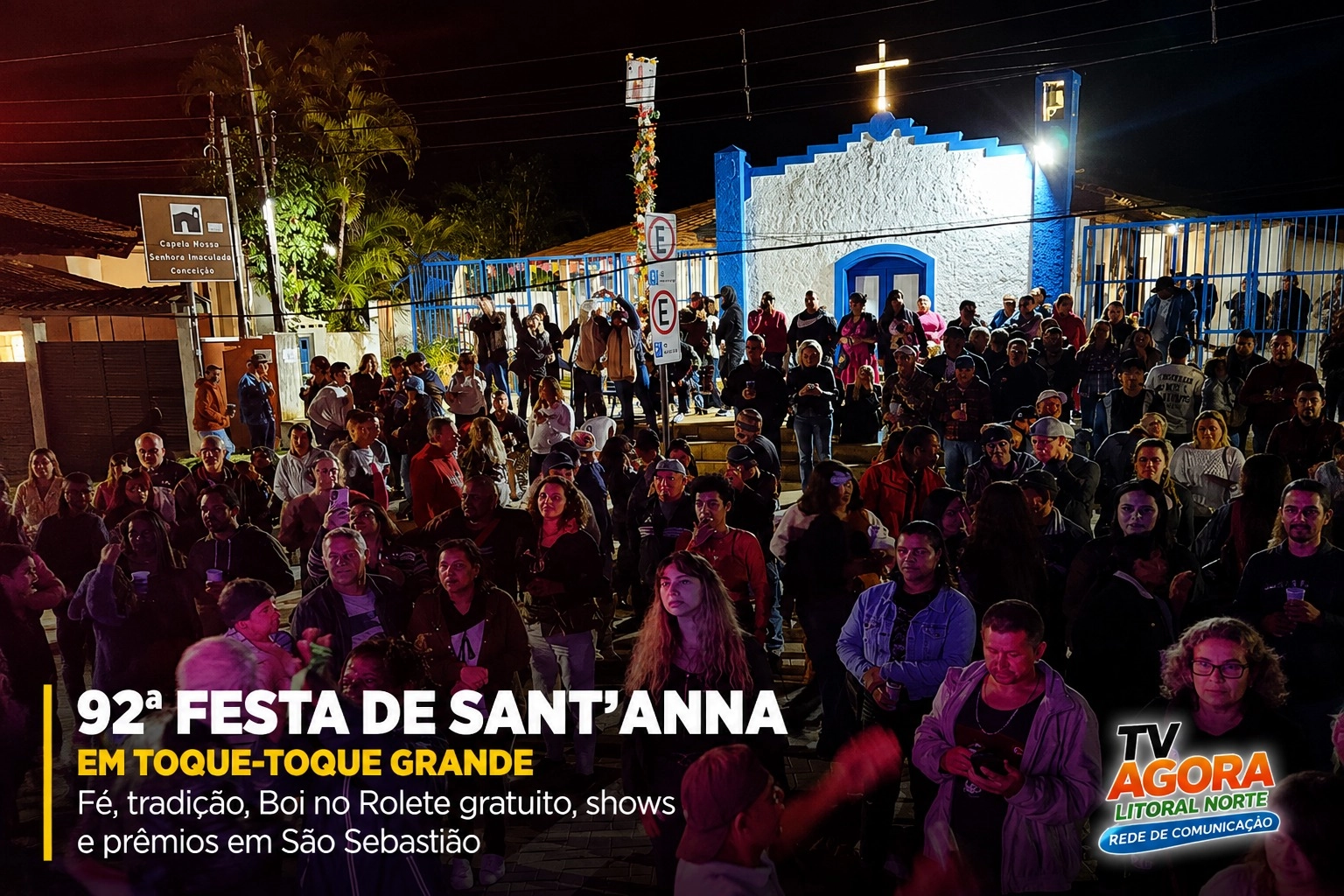 92ª Festa de Sant’Anna reúne fé, Boi no Rolete gratuito, shows e Show de Prêmios em São Sebastião