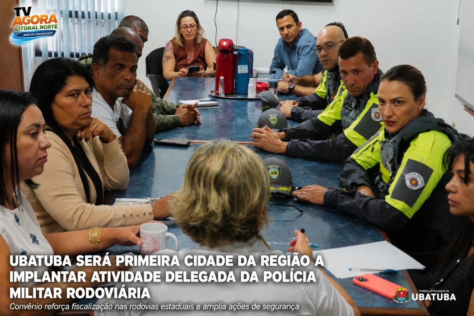 Ubatuba será a primeira cidade do Litoral Norte a implantar Atividade Delegada da Polícia Militar Rodoviária