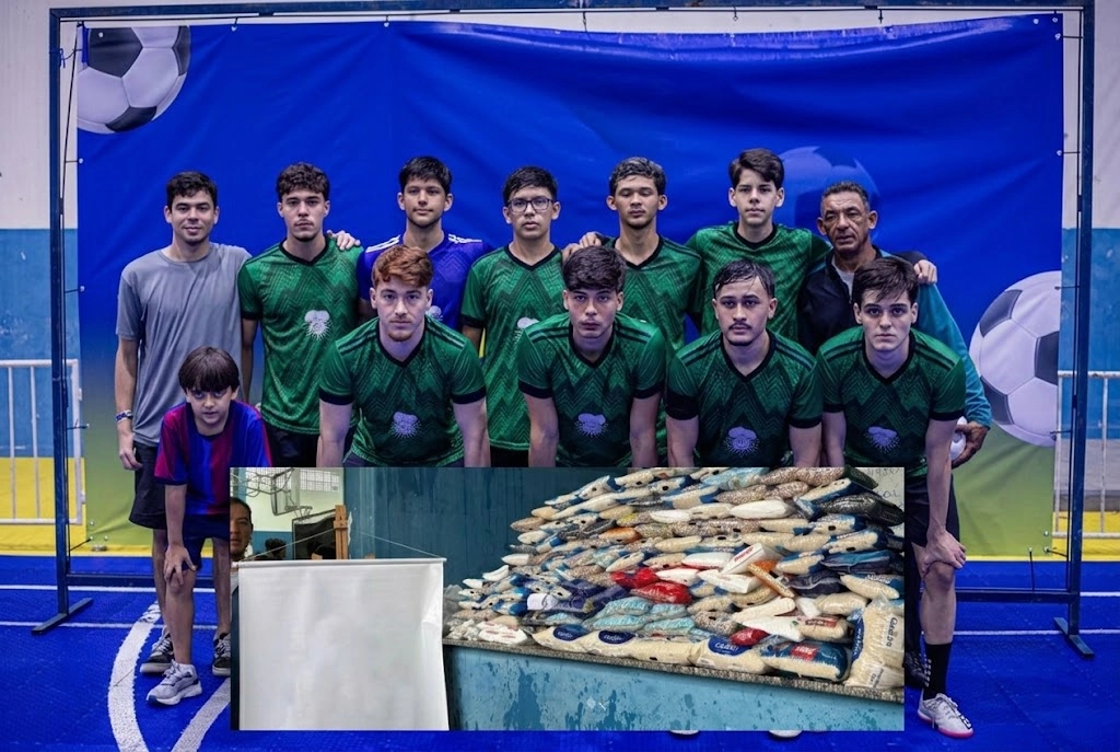 Pirata Cup une futsal e solidariedade e arrecada 300 quilos de alimentos em Caraguatatuba