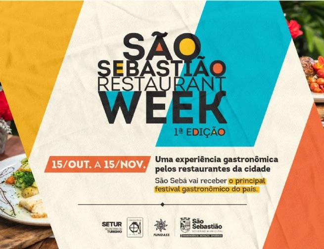 São Sebastião estreia na Restaurant Week com menus a partir de R$ 59,90