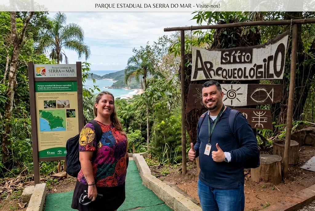 São Sebastião mira turistas argentinos após visita de influenciadora com 1,2 milhão de seguidores