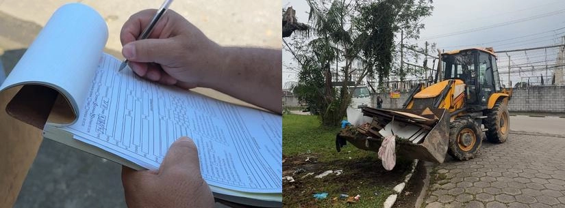 Vídeo mostra lixo jogado em bueiro em Caraguatatuba; descarte irregular pode render multa