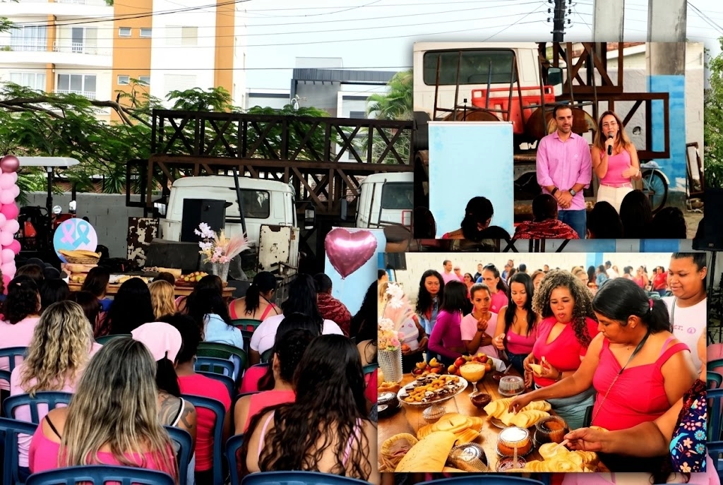 Outubro Rosa em Caraguatatuba reúne mais de 250 mulheres e anuncia Dia D de exames