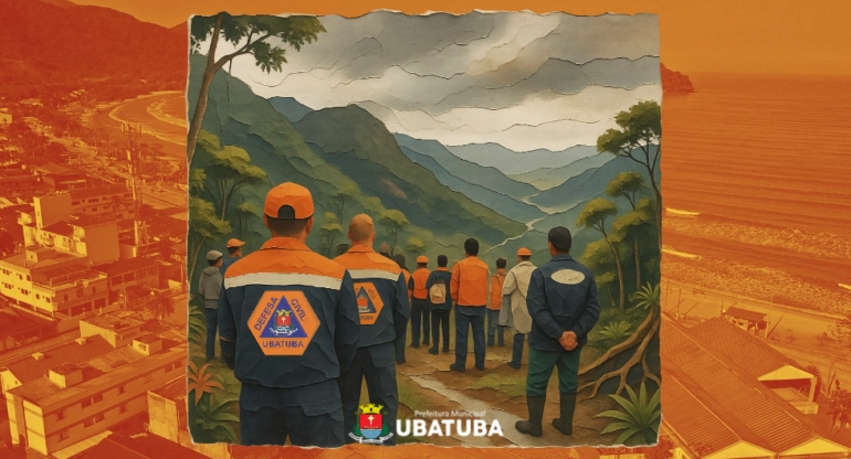 Ubatuba prepara ações para reduzir riscos de desastres no verão