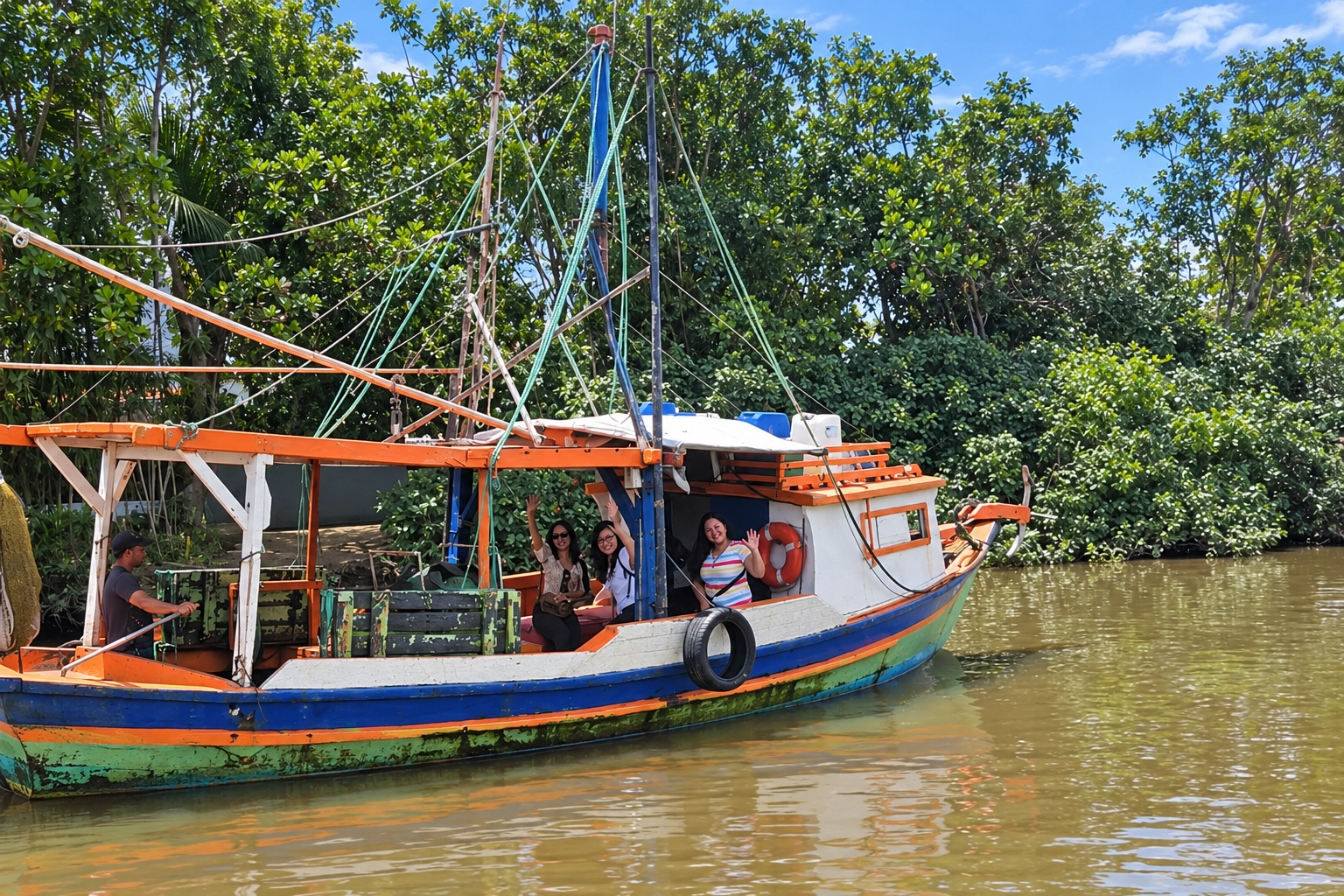 Rio Juqueriquerê pode ganhar roteiro com passeios de barco e cultura caiçara