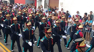 Desfile de 7 de Setembro reúne cerca de 1,7 mil participantes e 100 veículos em Caçapava