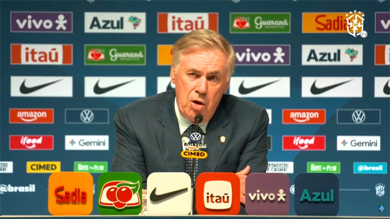 Seleção Brasileira passa por grande reformulação sob Ancelotti de olho na Copa de 2030