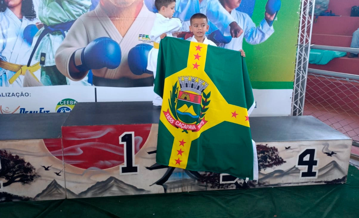 Atleta de Caçapava conquista duas medalhas na 2ª etapa do Brasileirão de Karatê